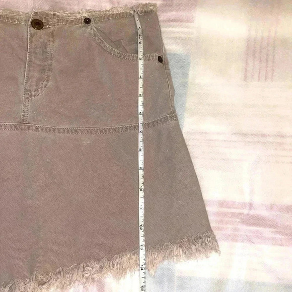 Vintage Western style  asymmetrical skirt by Zara washed and clean - Picture 4 of 11